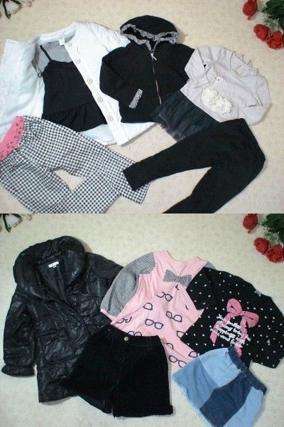 女の子★子供服★おまとめセット サイズ120 服袋 大量 春夏 半袖 ノースリーブ ワンピース ブランド 