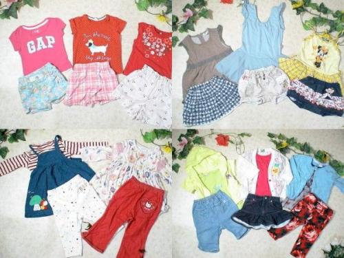 予約販売】☆春夏物☆～80㎝サイズ・女の子・子供服☆色々☆古着