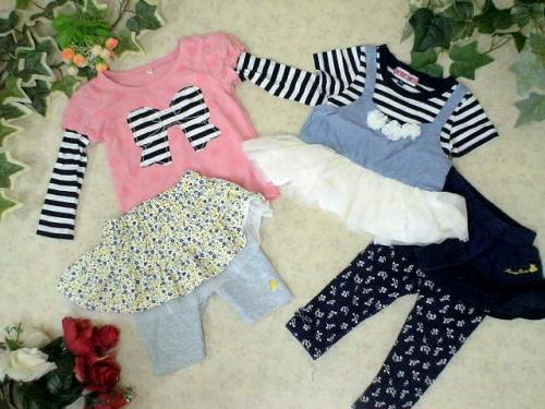 予約販売】☆春夏物☆～80㎝サイズ・女の子・子供服☆色々☆古着
