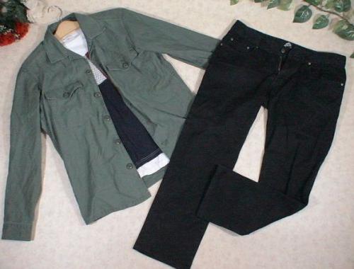 11-4180★夏～秋物入り・メンズ・お兄系・ 古着アイテム　50着セット★ まとめ売り　業販　卸 洋服 予約販売☆春夏物☆M&frasl;Lサイズ・メンズ・お兄系☆古着アイテム☆50着