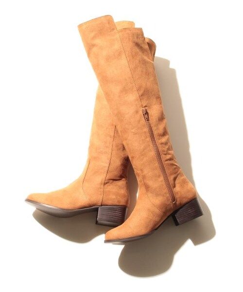 新品☆SNIDEL (スナイデル) ローヒールロングブーツ レディース 春秋冬  