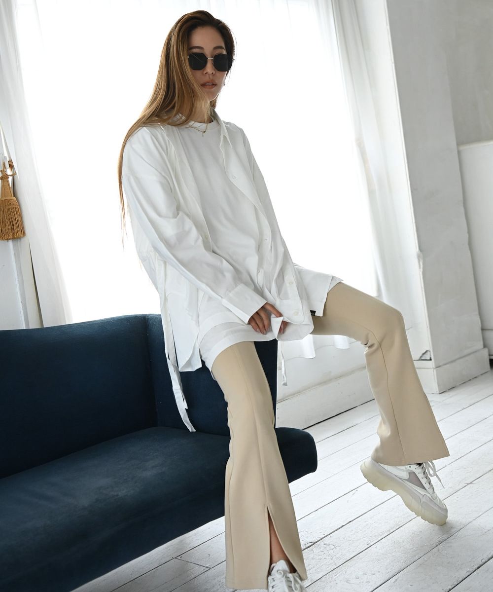 新品☆EXTREMEZ(エクストリームズ) ロングシャツ BIG SILHOUETTE