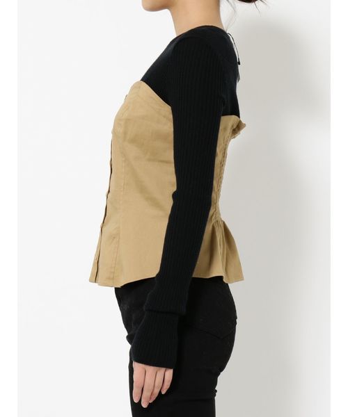 春夏大活躍の長袖トップス◎新品☆LAGUNAMOON ラグナムーン ビスチェ  