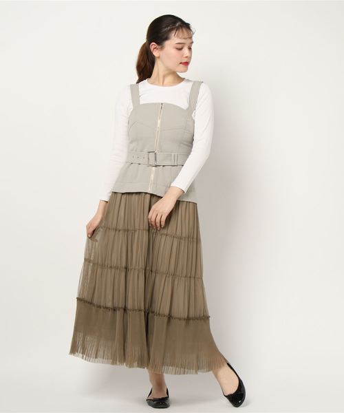 Mystrada レース×チュールワンピースセット Mサイズ Mystrada レース×チュールワンピースセット Mサイズ スーツ