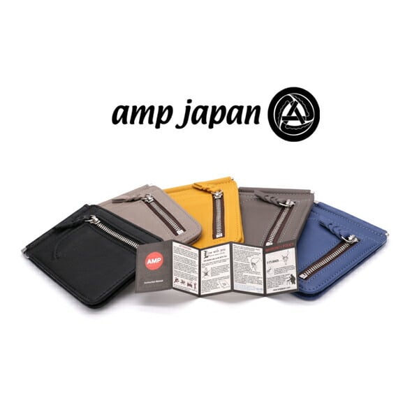 新品☆amp japan/アンプジャパン ウォレット マネークリップ