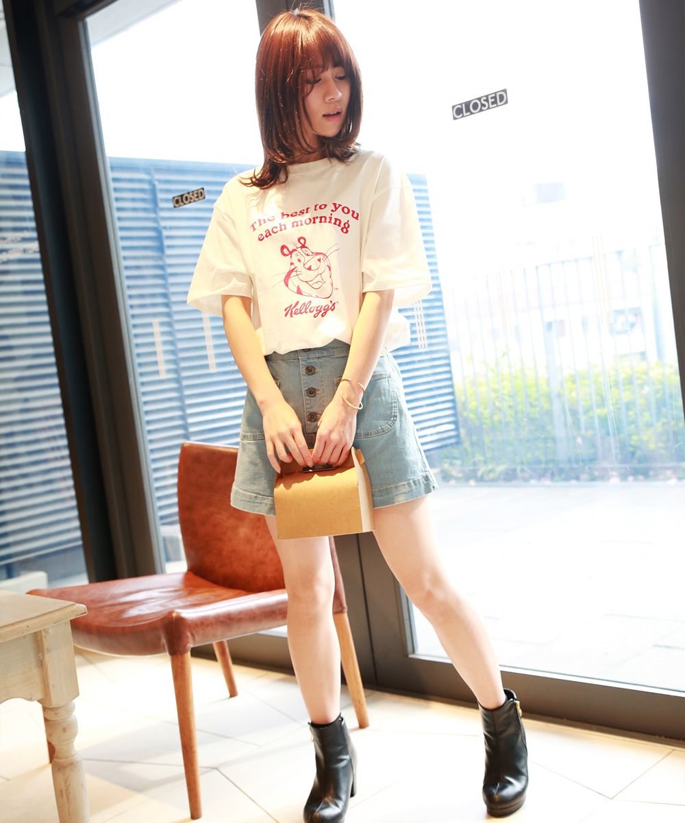 KELLOGG'S×WESTSEA】USコットン 半袖Tシャツ 2021SUMMER KELLOGG'S ...