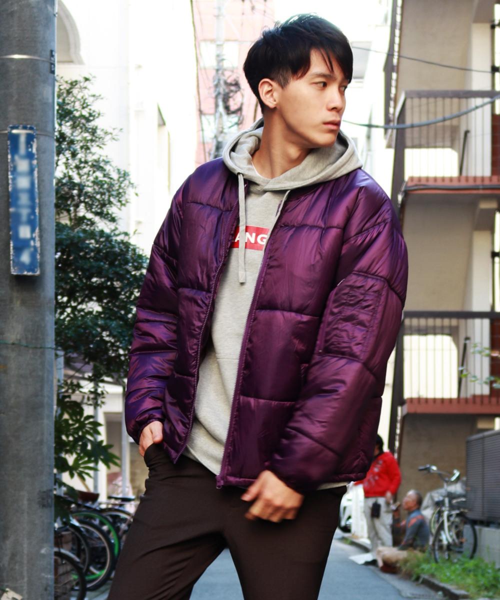 Smasell オーバーサイズ中綿ma 1 ボンバージャケット