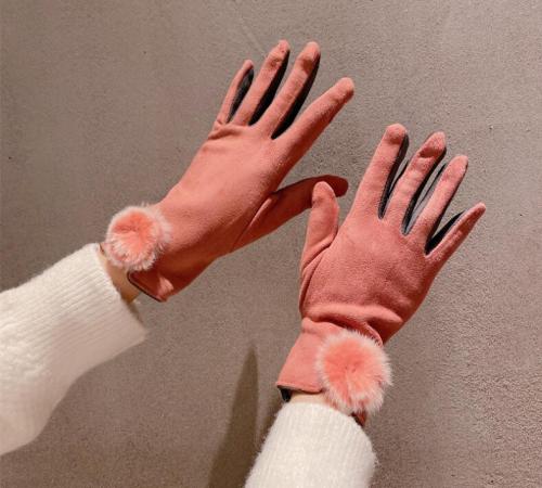 手袋 グローブ レディース 秋冬 暖か リボン ポンポン かわいい トレンド 人気 Smasell スマセル 公式通販 サスティナブルアウトレットモール スマセル