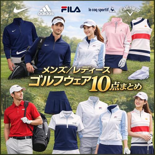 6点まとめ売り】23区GOLFゴルフウェア ポロシャツ カットソー S〜M