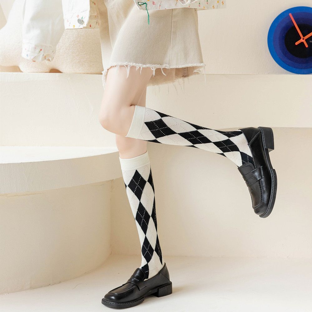 数量限定アウトレット最安価格 ダイヤ柄タイツ 110 130 O1saude Com Br