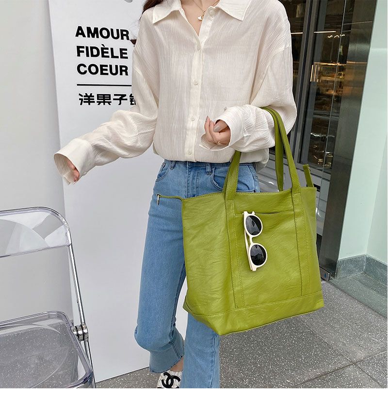 22秋冬新作 レディース トートバッグ 手持ち ショルダー バッグ カジュアル シンプル 無地 大容量 Smasell スマセル 公式通販 サスティナブルアウトレットモール スマセル