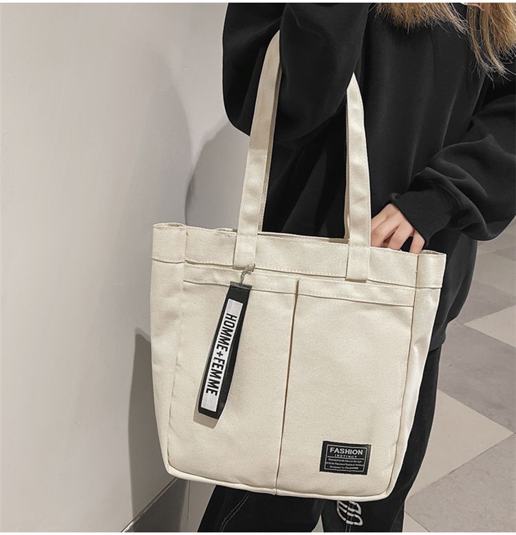 22新作 レディース メンズ トートバッグ ペア キャンバス ショルダー カジュアル 大容量 ポケット Smasell スマセル 公式通販 サスティナブルアウトレットモール スマセル