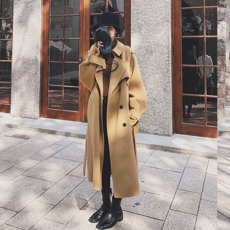 22秋冬新作 トレンド レディース トレンチ コート アウター きれいめ Ol ロング チェスターコート Smasell スマセル 公式通販 サスティナブルアウトレットモール スマセル