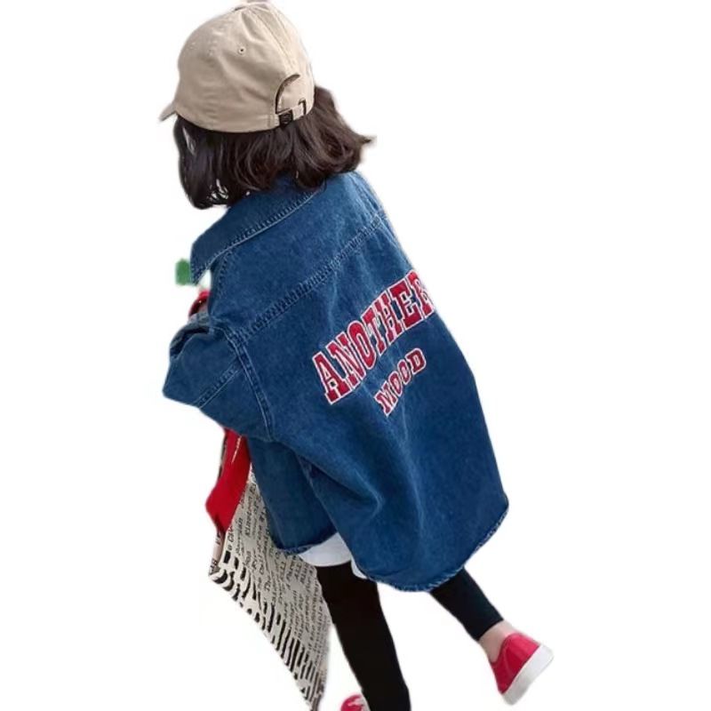 22新作 韓国子供服 子供 キッズ デニム シャツ アウター シャツワンピース 羽織り Smasell スマセル 公式通販 サスティナブルアウトレットモール スマセル