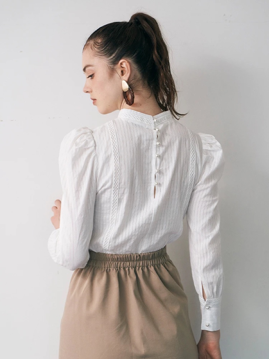 Smasell コットンレースブラウス