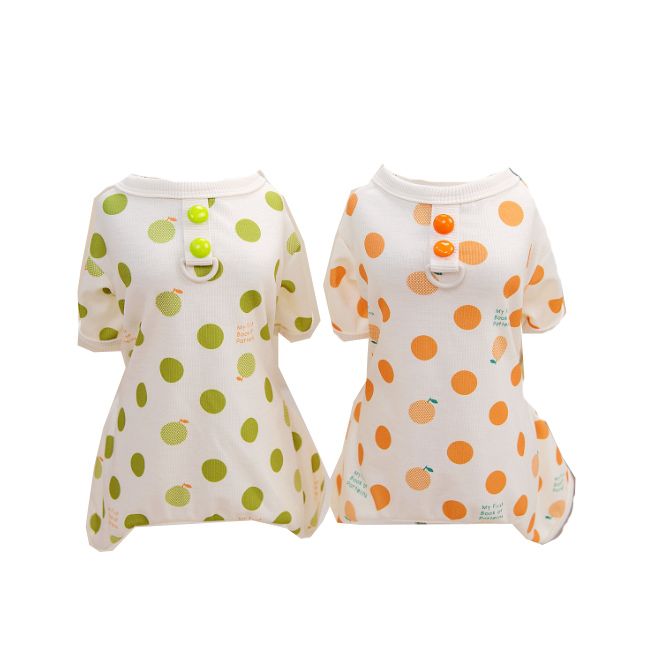 犬のぬいぐるみ ドット柄ドレス付き ぬい服】ぬいぐるみ着ぐるみ＆垂れ耳付き ヘッドドレスセット10