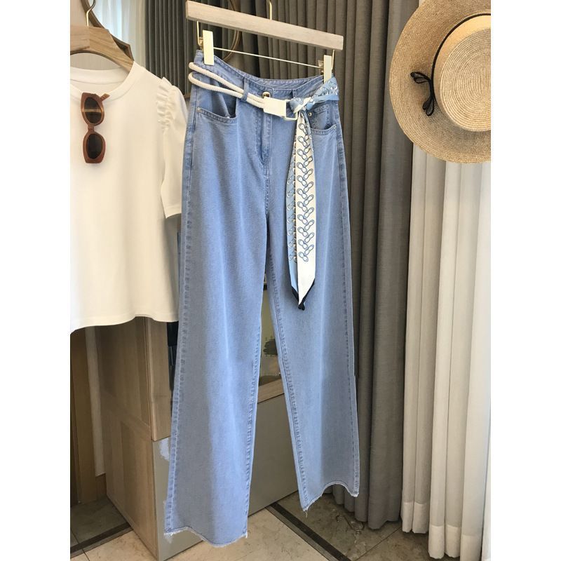 エルメスデニム裏地スカーフ柄ロールパンツ　希少‼️ 10-157038-1102-6.jpg