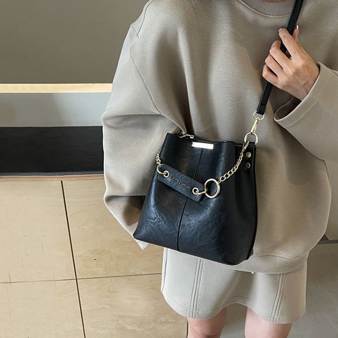 新作 レディース 動画あり バケットバッグ ショルダーバッグ 肩掛け  