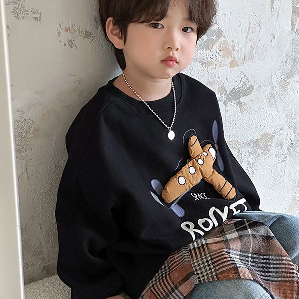 新作 韓国子供服 キッズ 男の子 トレーナートップス スウェット プル