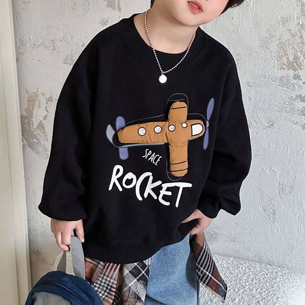 新作 韓国子供服 キッズ 男の子 トレーナートップス スウェット プル