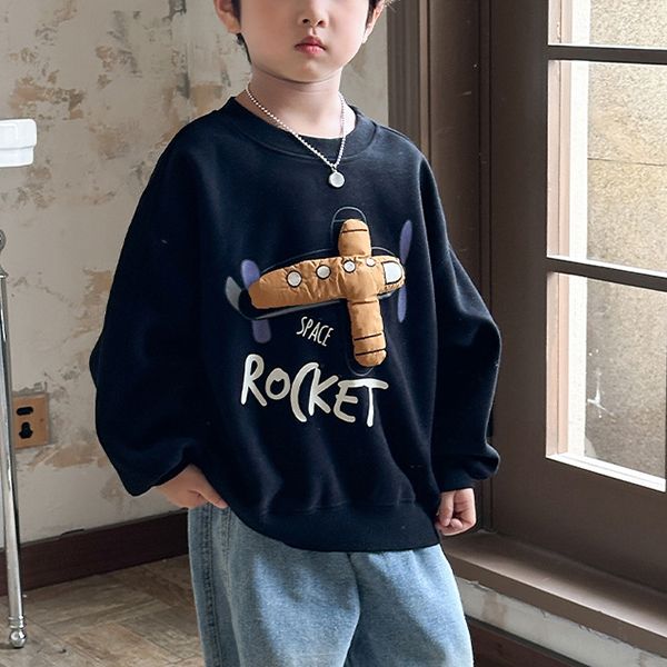 新作 韓国子供服 キッズ 男の子 トレーナートップス スウェット プル