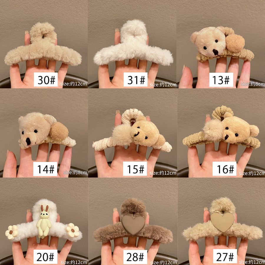 ヘアアクセ ハート ヘアクリップ バンスクリップ 髪留め アップ ヘア髪  