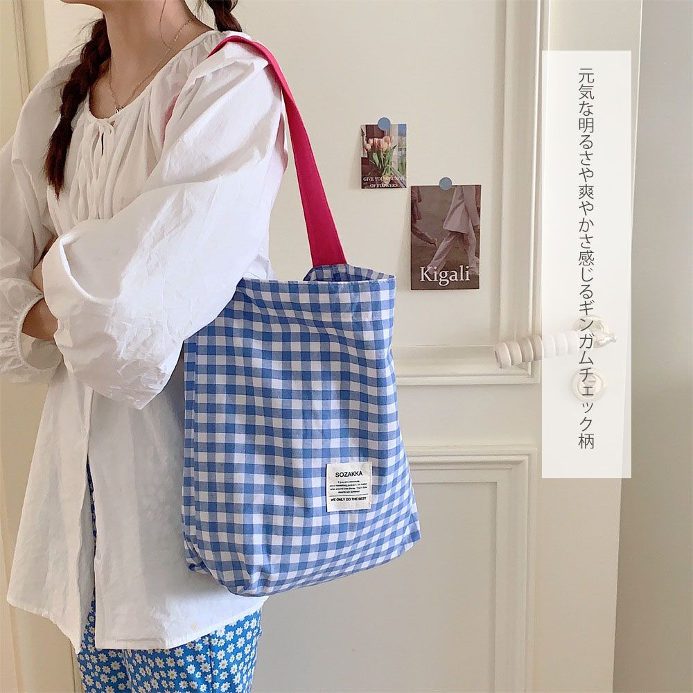 ラドロー LUDLOW ストライプ トートバッグ キャンバス - バッグ 