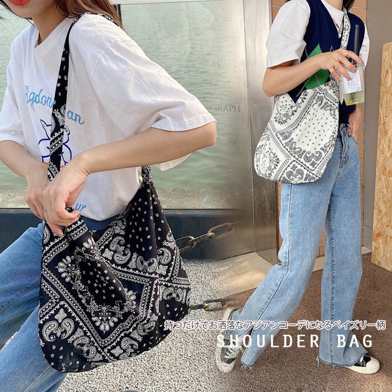 2023新作 レディース エコバッグ トート お洒落 ショルダーバッグ  