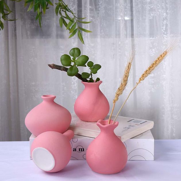 北欧 壺花瓶 壺型 デザイン オブジェ レストラン装飾 おしゃれ花瓶 