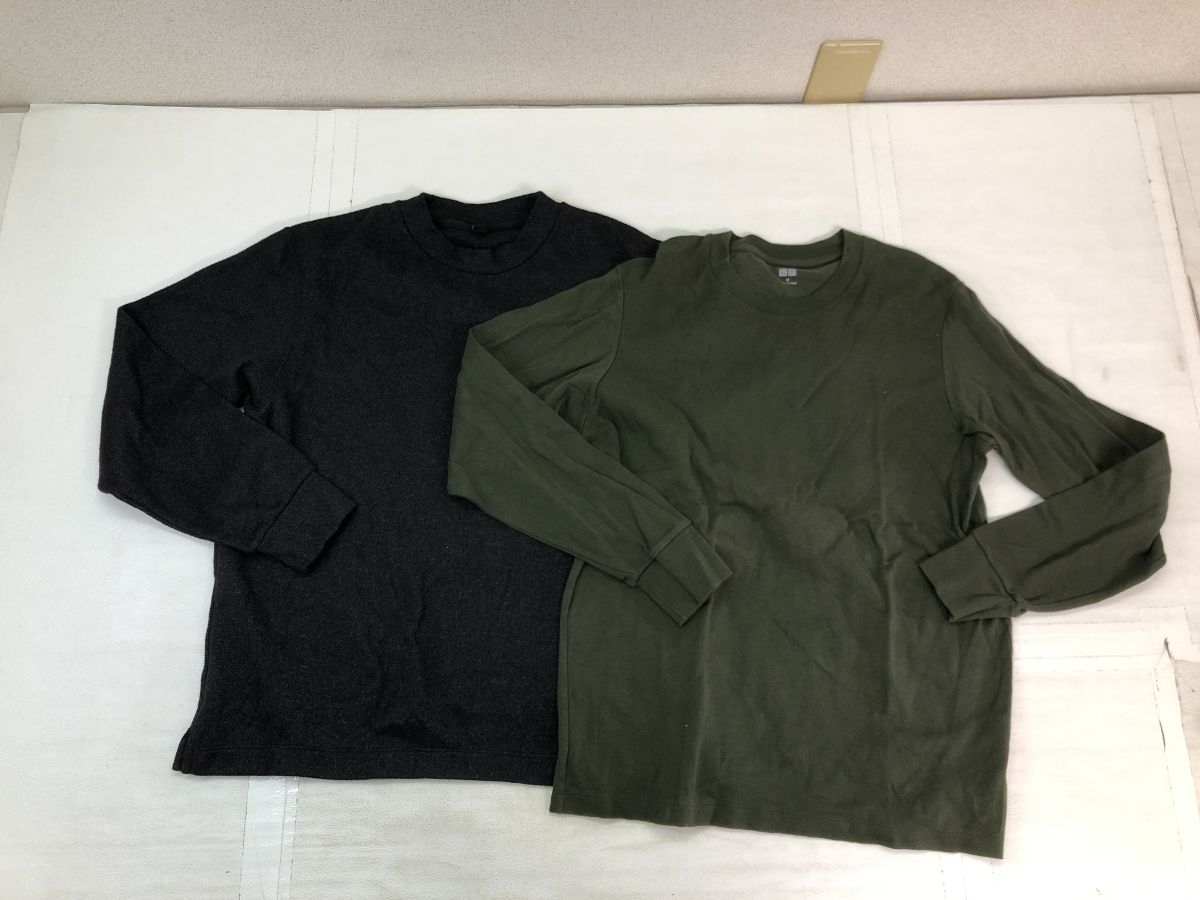 ユニクロ　新品Mサイズ　ヒートテック19点セット　まとめ売り ユニクロ メンズ まとめ売り 61点セット 春夏秋冬MIX サイズ混在 T