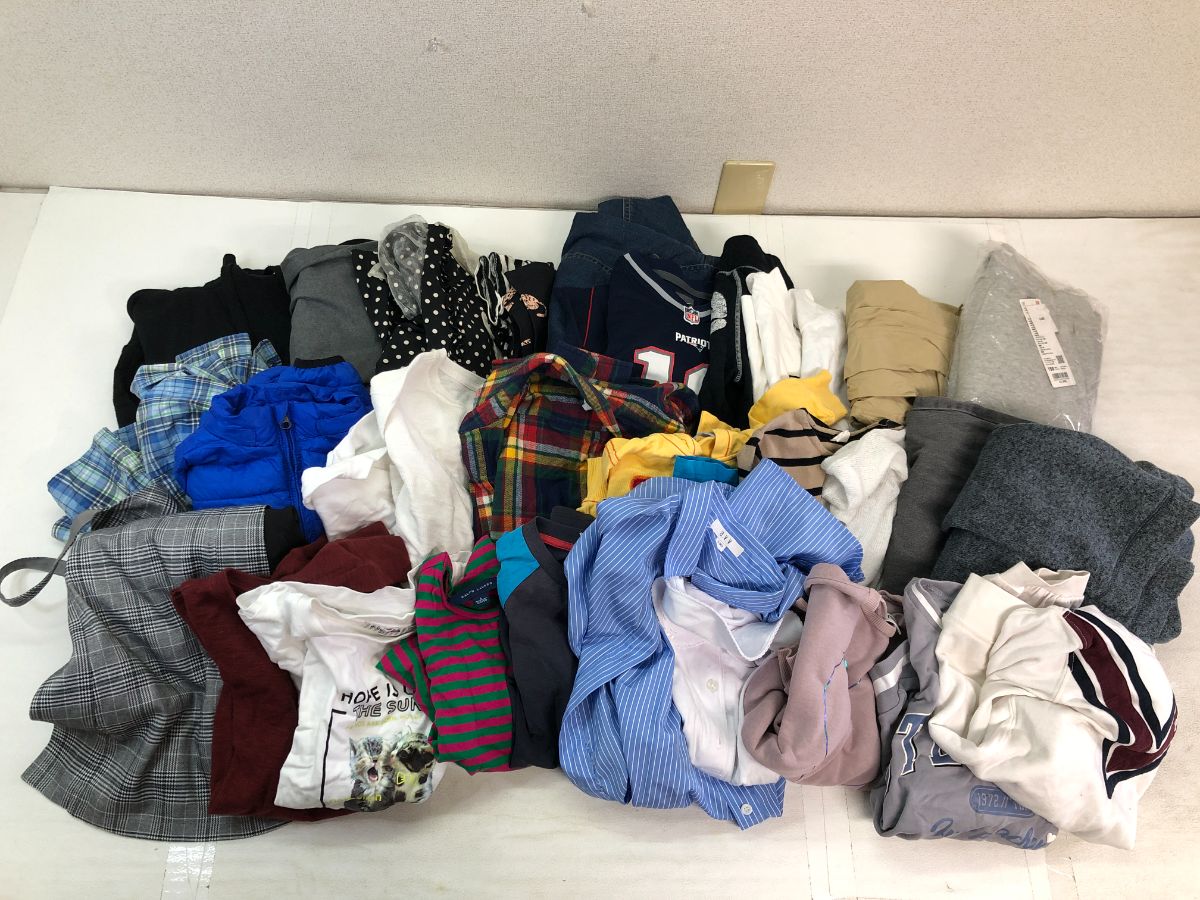 キッズ古着まとめ売り90点セット 男女MIX サイズMIX 春夏秋冬 ブランド 