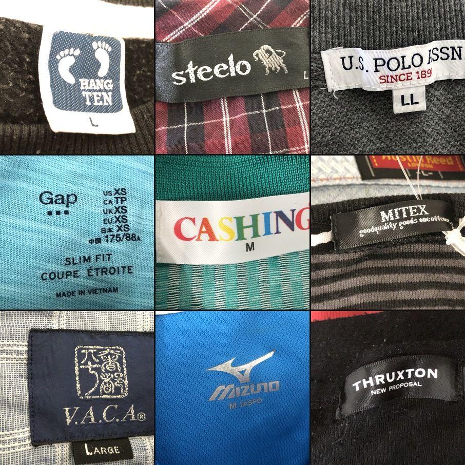 メンズ春夏】75点まとめ売り / GAP / Lyle&Scott / BigVision / GLOBAL 