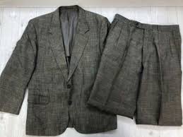 □メンズ□80s 90s 昭和レトロ スーツセットアップ 5枚セット 国内