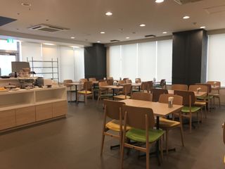 朝食会場
