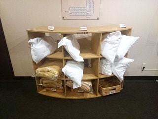 貸出まくらコーナー