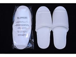 使い捨てスリッパ