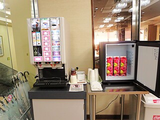 【無料(宿泊者限定)】ウェルカムドリンク(2階)