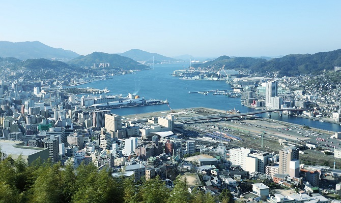 佐世保の中心地
