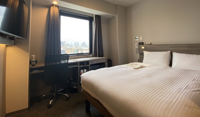 ダブルルームはお一人様でもご利用いただけます!