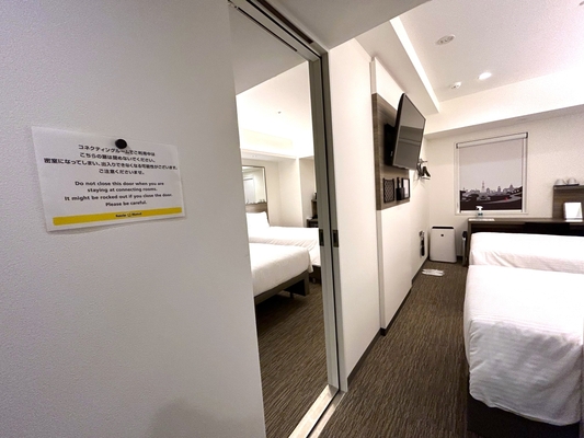 【コネクティングルーム】ツインルーム2部屋(素泊まり) 画像その3