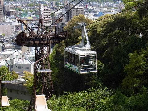 松山城ロープウェイ