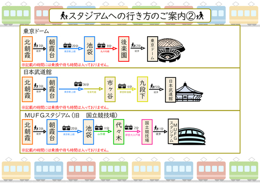 スタジアムへの行き方2