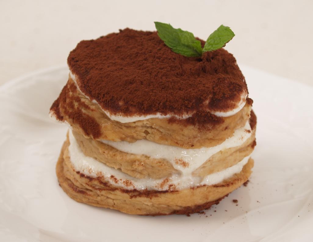 今年大注目！ヘルシースイーツ「ティラティス」作りにスコーンが大活躍してくれたよ♡