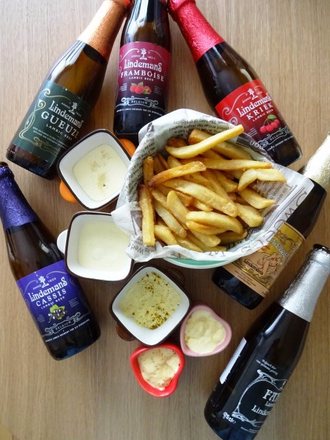 この夏、超おすすめ！シャンパンカクテルみたいなベルギービール「リンデマンス」と、ベルギー風フリッツ＆ちょい足しマヨ・パーティー