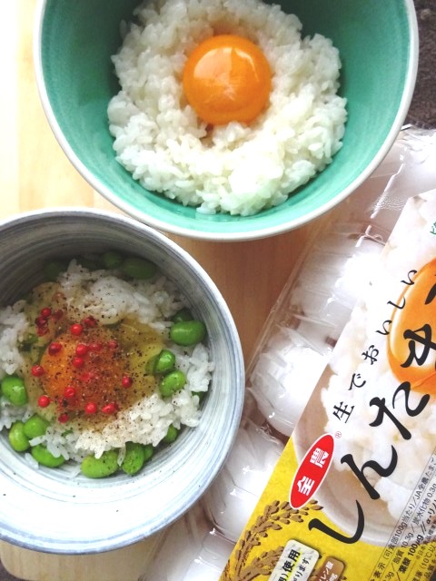 「濃くておいしい！」と超人気の「生でおいしいしんたまご」で作った、Ｍｙベストたまごかけご飯、発表します！