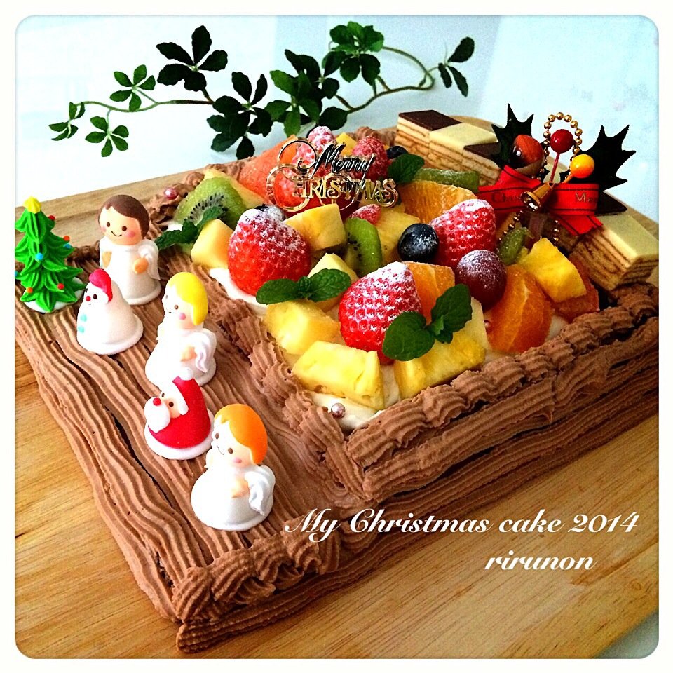 クリスマスケーキで世界巡り〜自由すぎる日本のクリスマスケーキ♪