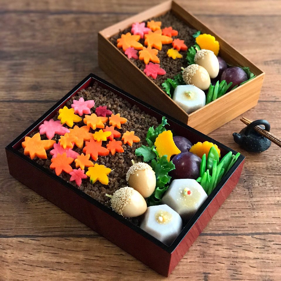 紅葉拾って〜どんぐり拾って〜おいしい秋探し♪