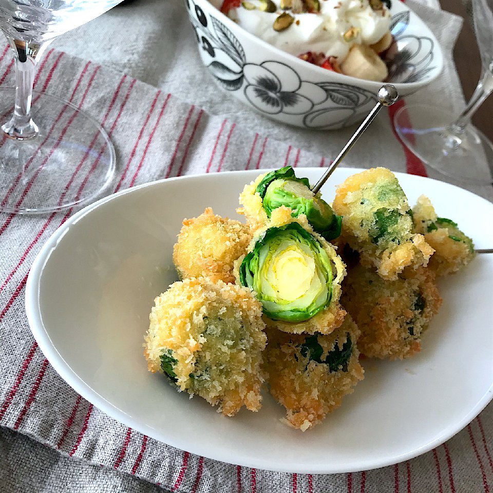 コロコロ可愛いグリーンボール♡芽キャベツ料理5選