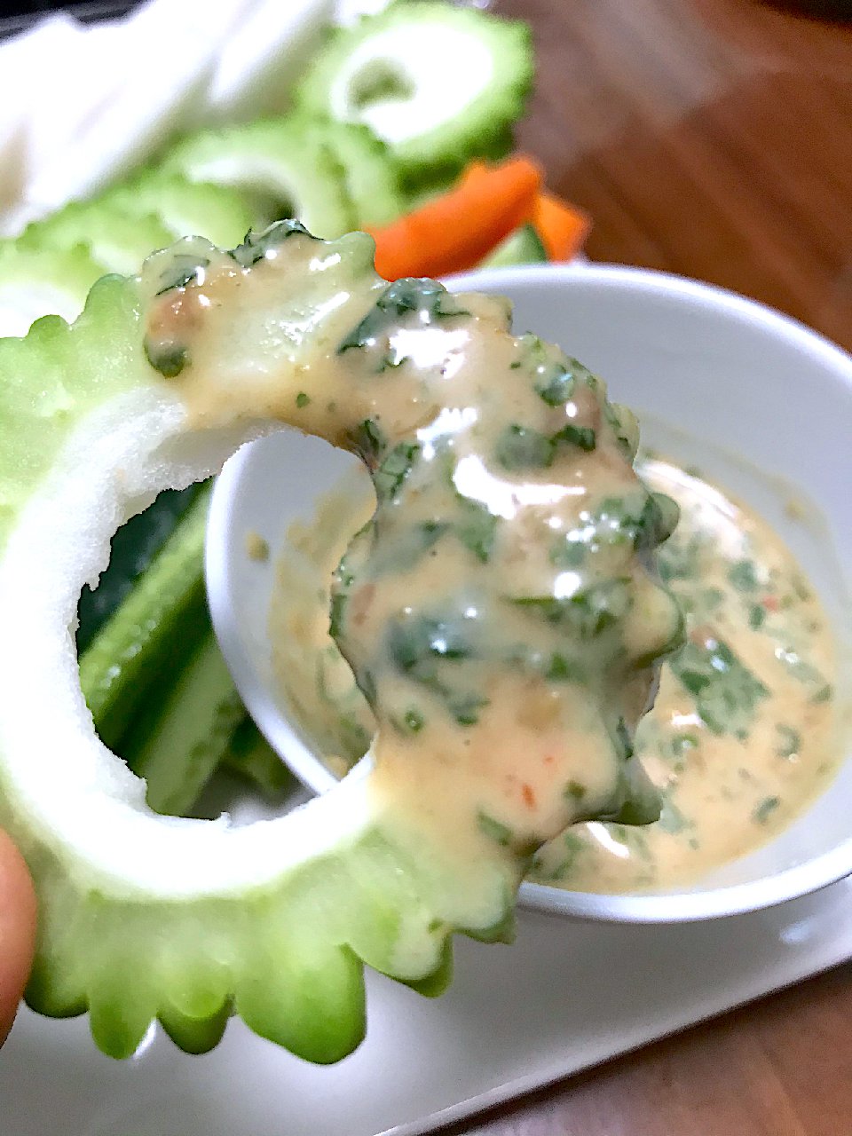 週末のパクチーごはん♪