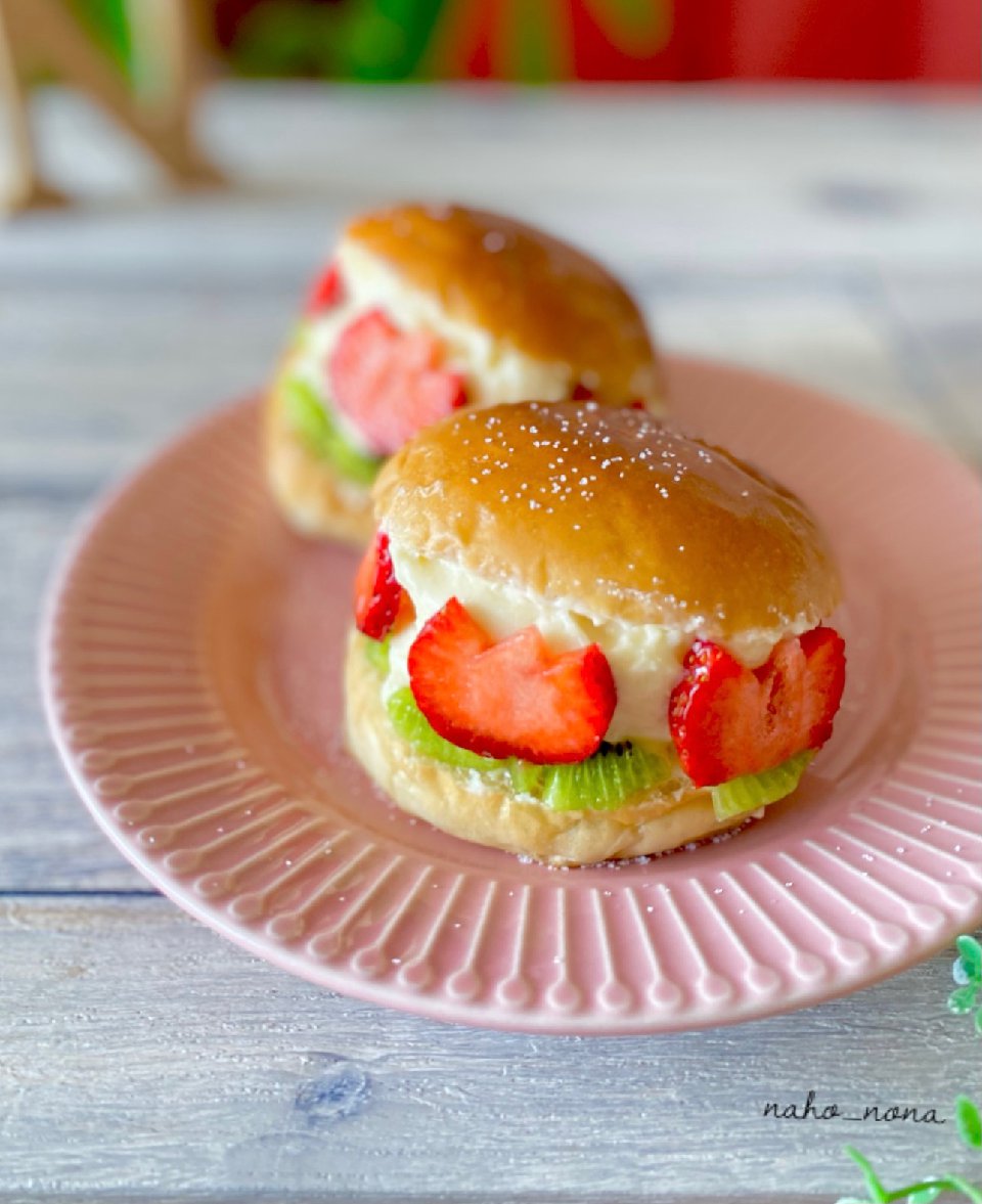 春を挟んで春サンドイッチ♪